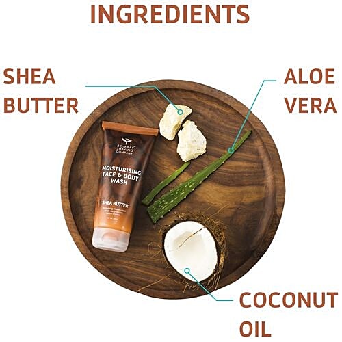 Buy Bombay Shaving Company Moisturising Face & Body Wash With Shea