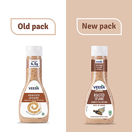 Veeba Roasted Sesame Japanese Style Dressing, 315 g PET Jar 