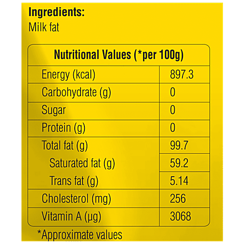 Fresho Pure Cow Desi Ghee/Tuppa, 200 ml  