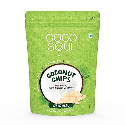 Buy Coco Soul Coconut Chips Original Online at Best Price of Rs null