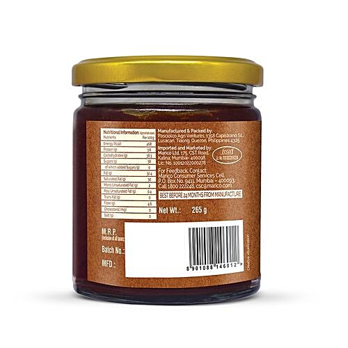 Coco Soul Coconut Spread - Cacao, 265 g Jar 