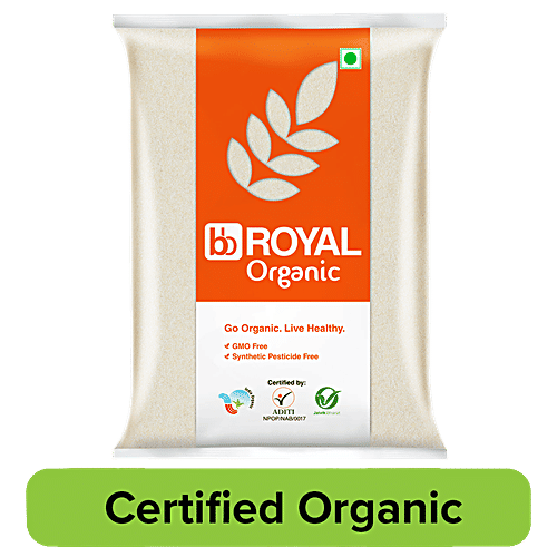 bb Royal Organic Idli Rava, 1 kg  