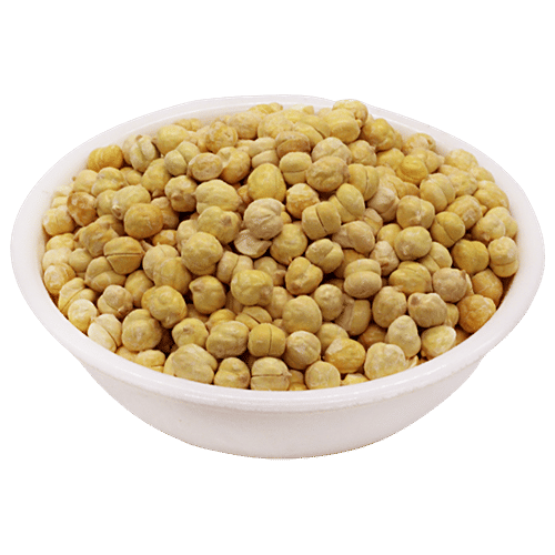 bb Royal Organic Roasted Bengal Gram Whole (Chana), 500 g  