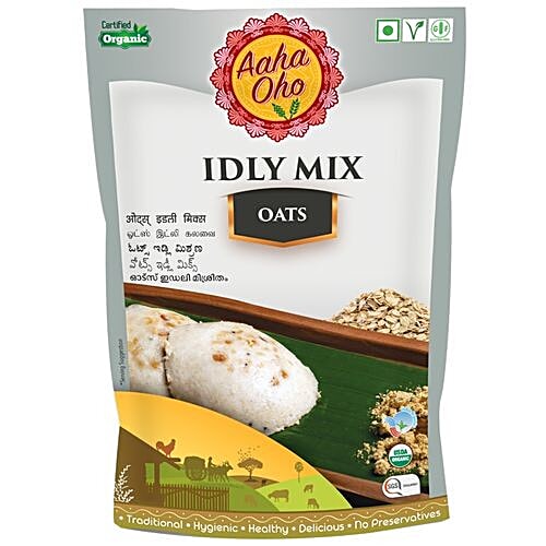 Aaha Oho Organic Idly - Oats, 250 g  