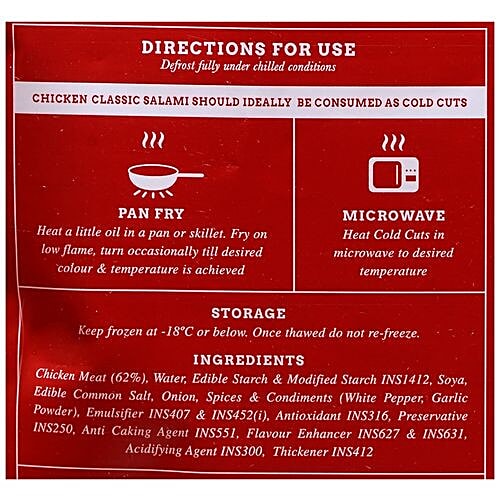 La Carne Chicken Classic Salami, 250 g PKT 