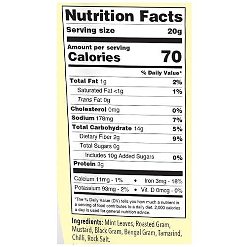 Aaha Oho Organic Chutney Powder - Mint, 100 g  