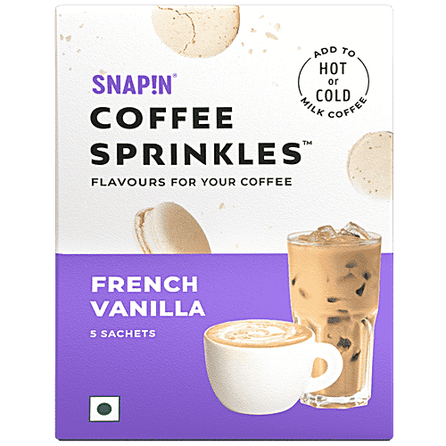 Buy SNAPIN Coffee Sprinkles French Vanilla Online at Best Price of Rs