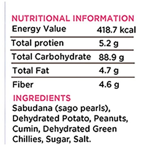 Delight Foods Sabudana Wada Mix, 180 g  