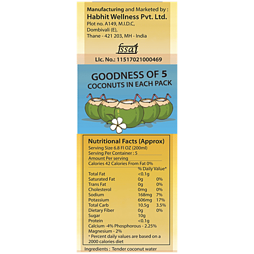 Mojoco Coconut Water Tetrapak, 1 L  