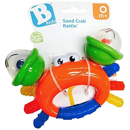 Buy BKids Rattle & Teether Sand Crab Online at Best Price of Rs 425