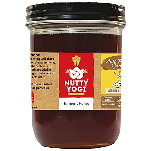 Nutty Yogi Turmeric Honey, 400 g  