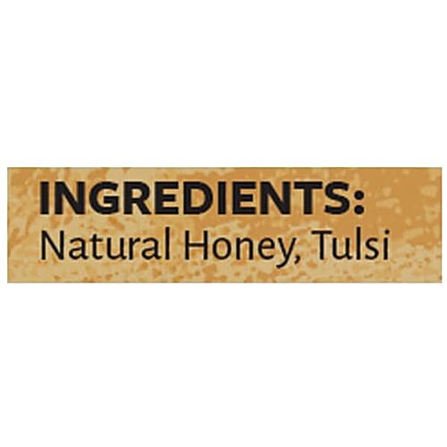 Nutty Yogi Tulsi Honey, 400 g  Delicately Mild
 Infused with Ginger
  Organic