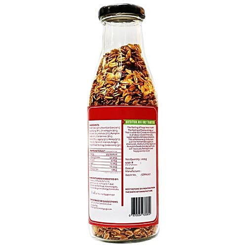 Nutty Yogi Cinnamon Apple Pie Muesli, 250 g  