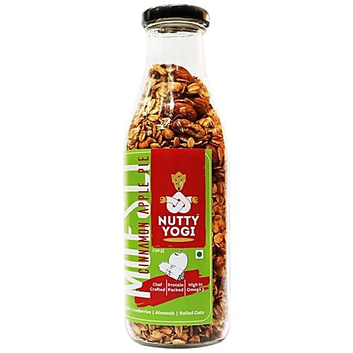 Nutty Yogi Cinnamon Apple Pie Muesli, 250 g  