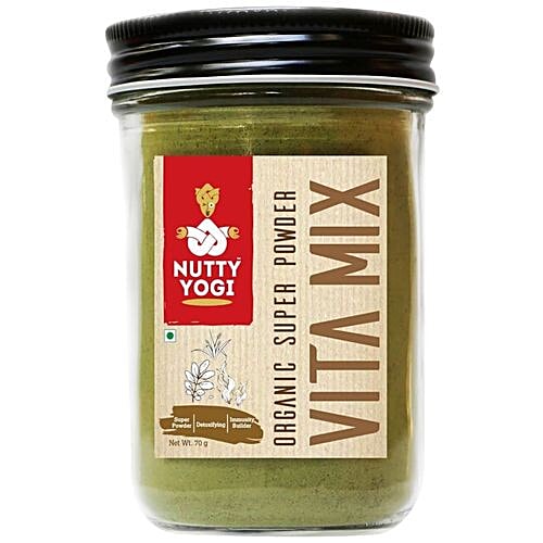Nutty Yogi Organic Super Powder - Vita Mix, 70 g  