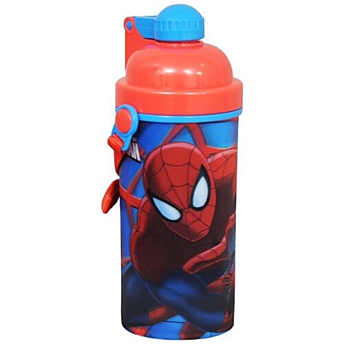 Buy Hm International Marvel Spiderman Sipper Plastic Kids Water Bottle