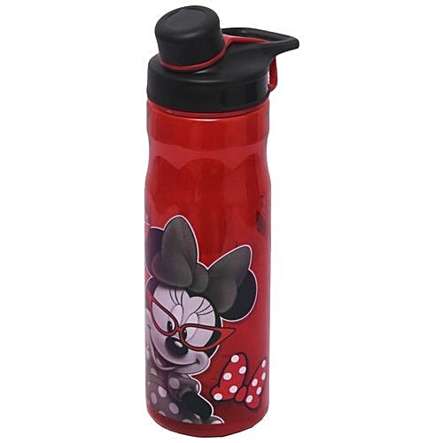 Hm International Disney Minnie Mouse Plastic Kids Sipper Bottle, 800 ml  