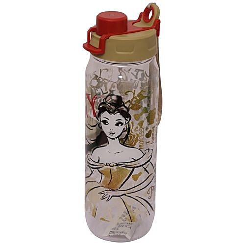 Hm International Disney Belle Princess Plastic Kids Water Bottle, 900 ml  