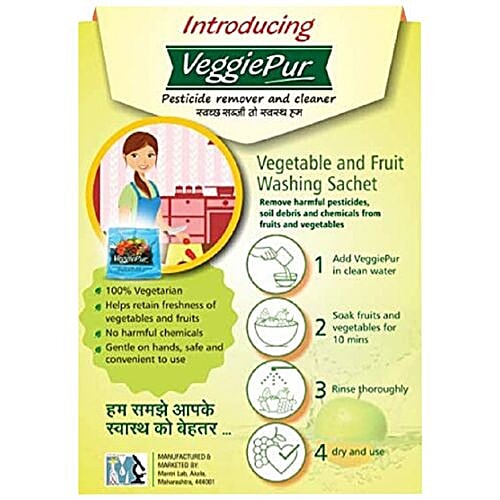 Buy VeggiePur Pesticide Remover & Cleaner For Fruits & Vegetables