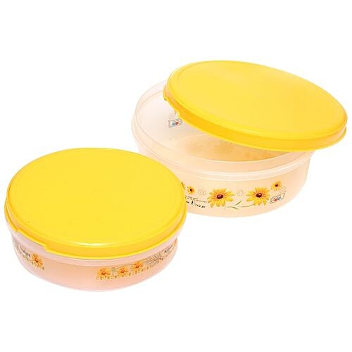 Buy Saaj Kitchen Queen Premium Papad Box Yellow Online at Best Price