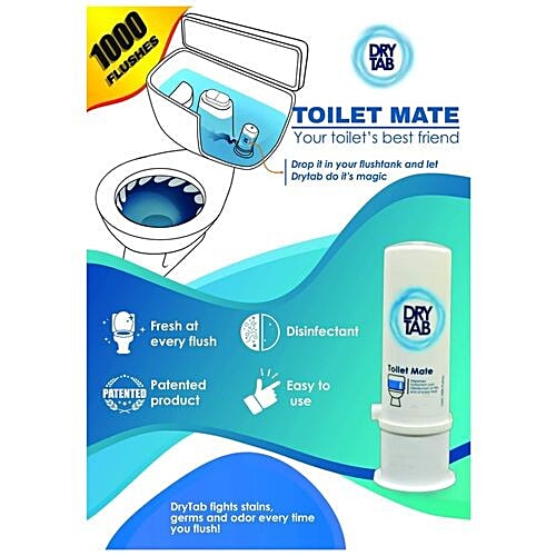 Buy Dry Tab Automatic Toilet Cleaner 1000 Flushes Online at Best