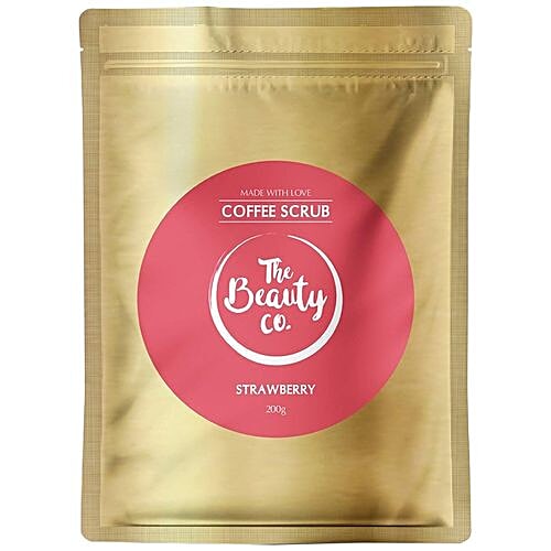 The Beauty Co. Strawberry Coffee Scrub, 200 g  