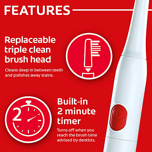 Colgate Pro-Clinical 150 Battery Powered Toothbrush, 1 pc  