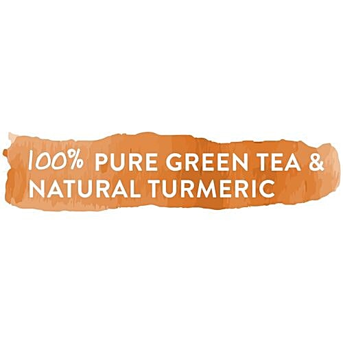 Teamonk Turmeric Green Tea - Provides Glowing Skin & Boosts Immunity, 100 g  Natural, No Cholesterol