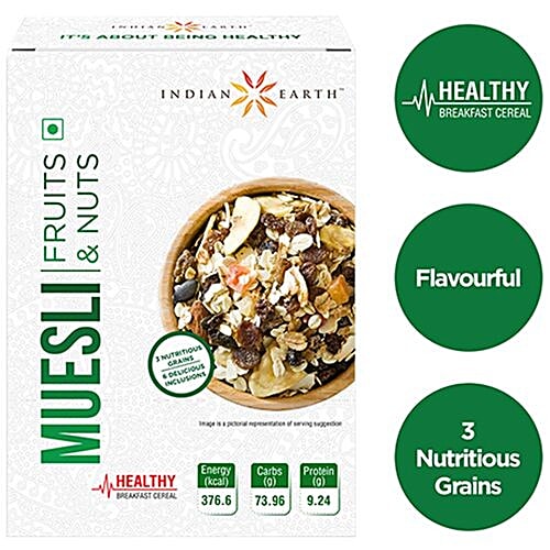 Buy Indian Earth Fruits & Nuts Muesli Online at Best Price of Rs null