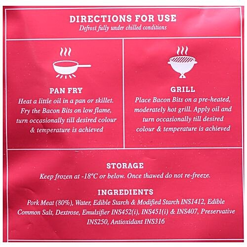 La Carne Pork Premium Bacon Bits, 250 g Pouch Trust The Taste