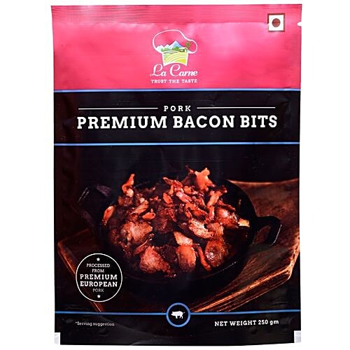La Carne Pork Premium Bacon Bits, 250 g Pouch Trust The Taste