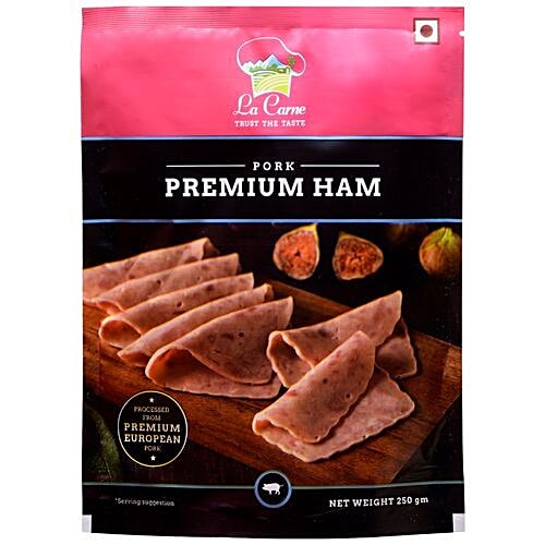 La Carne Pork Premium Ham, 250 g Pouch 