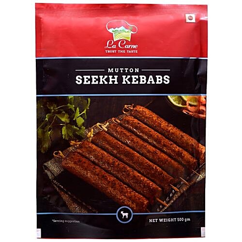 Buy La Carne Mutton Seekh Kebab Online at Best Price of Rs 499.01