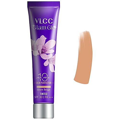 VLCC Glam Glo 10-In-1 Skin Perfector - Warm Beige For Medium Skin Tone, 30 ml  