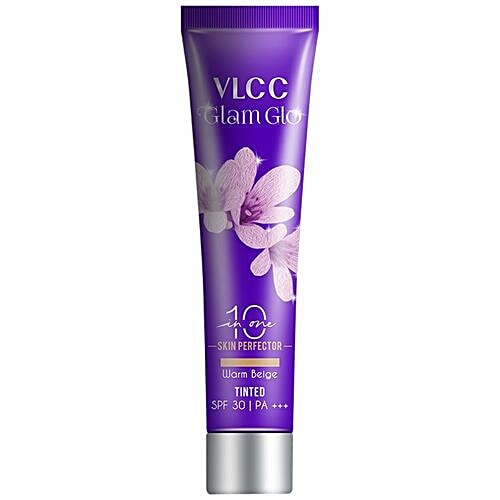 VLCC Glam Glo 10-In-1 Skin Perfector - Warm Beige For Medium Skin Tone, 30 ml  