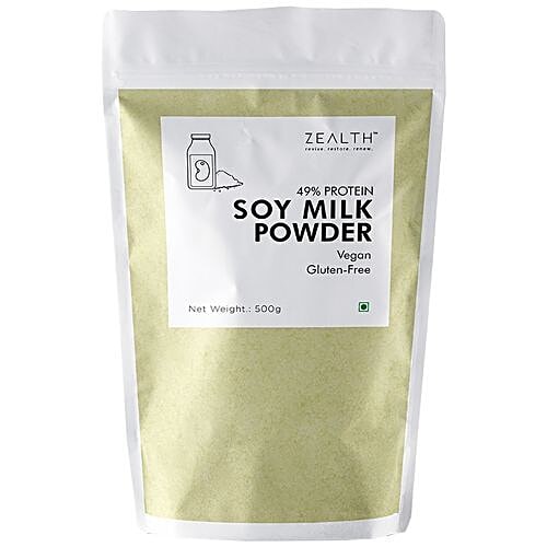Buy Zealth Soy Milk Powder Vegan Friendly Online at Best Price of Rs