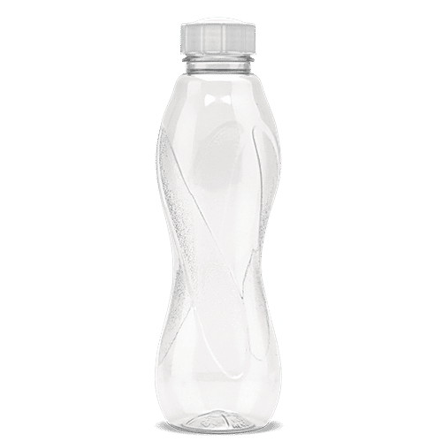 Milton Oscar PET Fridge Plastic Water Bottle - Grey, 1 L  