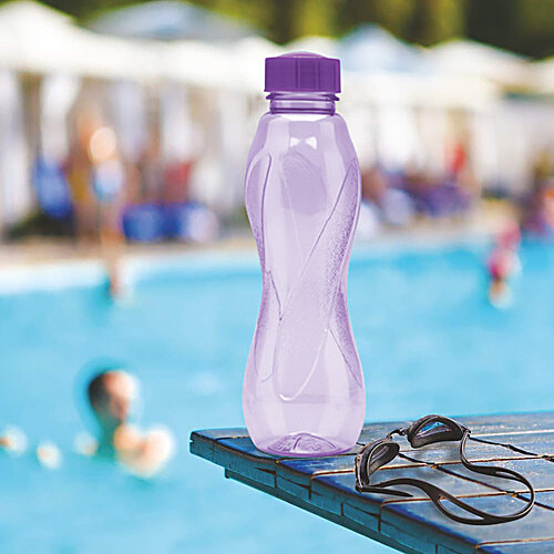 Milton Oscar PET Fridge Plastic Water Bottle - Purple, 1 L  