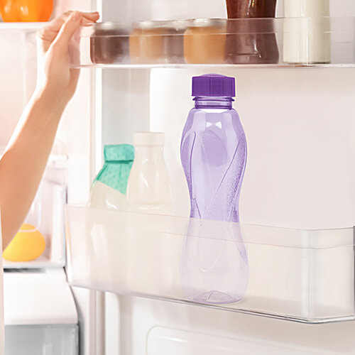 Milton Oscar PET Fridge Plastic Water Bottle - Purple, 1 L  