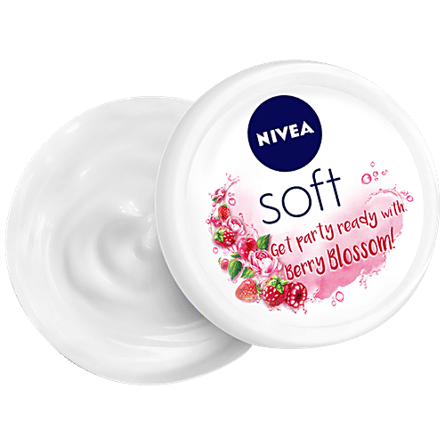Buy NIVEA Light Moisturizer Soft Berry Blossom, For Face, Hand & Body