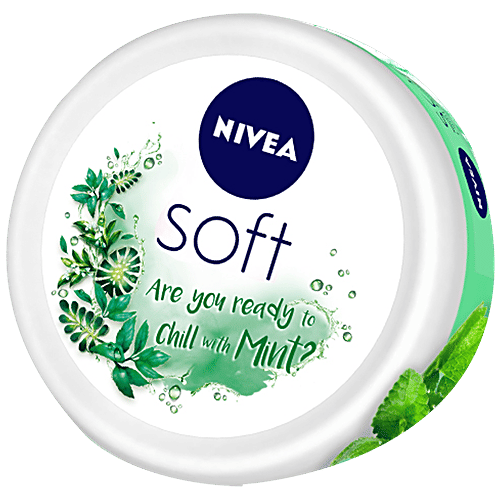 Buy NIVEA Light Moisturizer Soft Chilled Mint, With Vitamin E