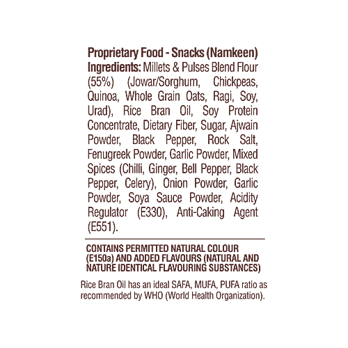 RiteBite Max Protein Chinese Manchurian 20g Protein Chips, 120 g