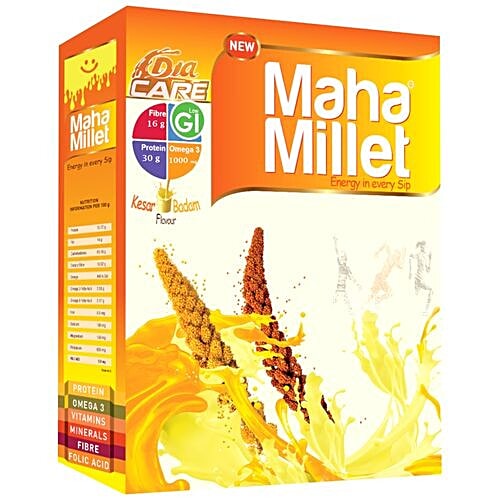 Buy Maha Millet Health Drink Kesar Badam Flavour Online at Best Price