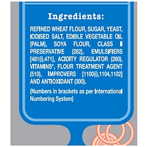 Britannia Vitarich Premium White Bread, 800 g Pouch 