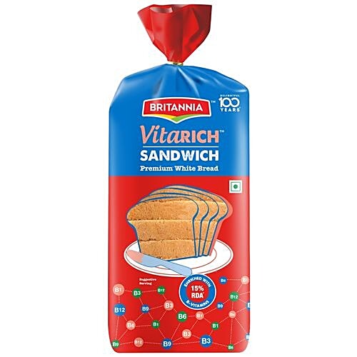 Buy Britannia Vitarich Premium White Bread Online at Best Price of Rs