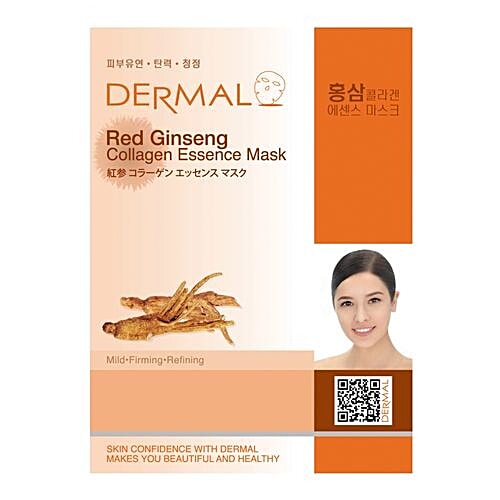 Dermal Red Ginseng Collagen Essence Mask, 1 pc  