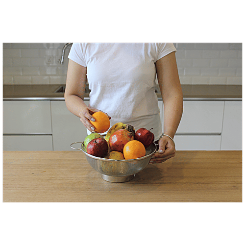 Buy Elephant Stainless Steel Colander/Basket/Strainer 20 cm Online at