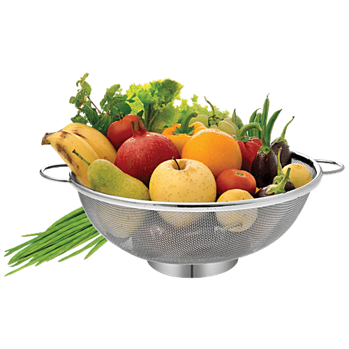 Elephant  Stainless Steel Colander Basket - Strainer, 26 cm, 1 pc  