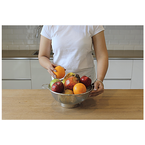 Elephant  Stainless Steel Colander Basket - Strainer, 26 cm, 1 pc  