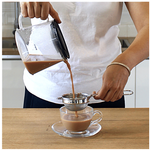 Elephant Stainless Steel Coffee/Tea Strainer - 8 cm, 1 pc Dishwasher Safe